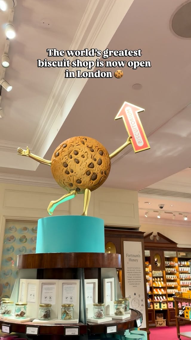 Fortnum & Mason Unveils New Biscuitorium