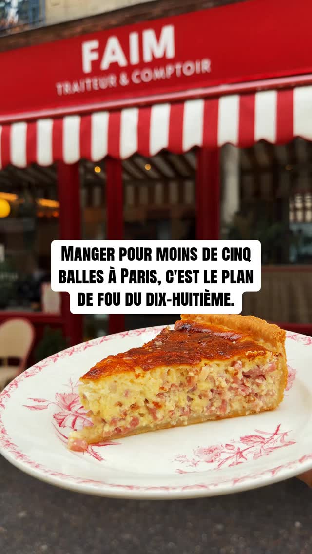 Two Parisian Spots: Jules Joffrin and Faim Traiteur