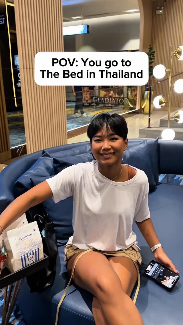 Bed-Equipped Cinema in Bangkok