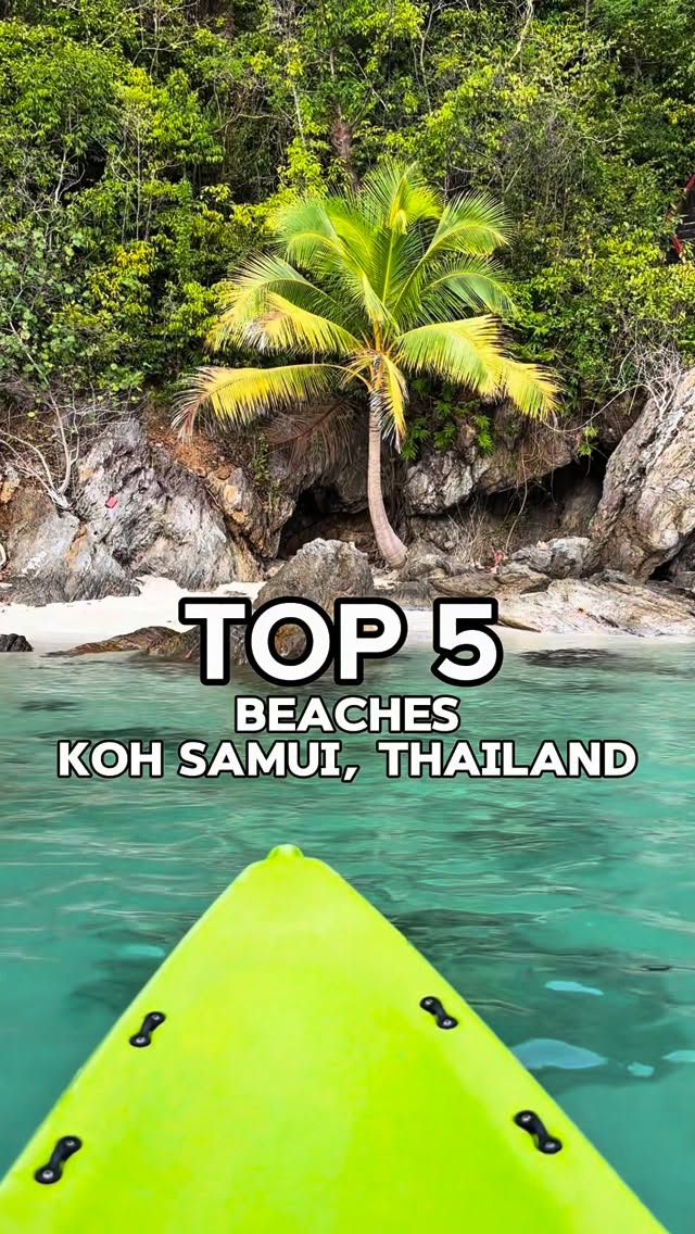 5 Beaches in Surat Thani