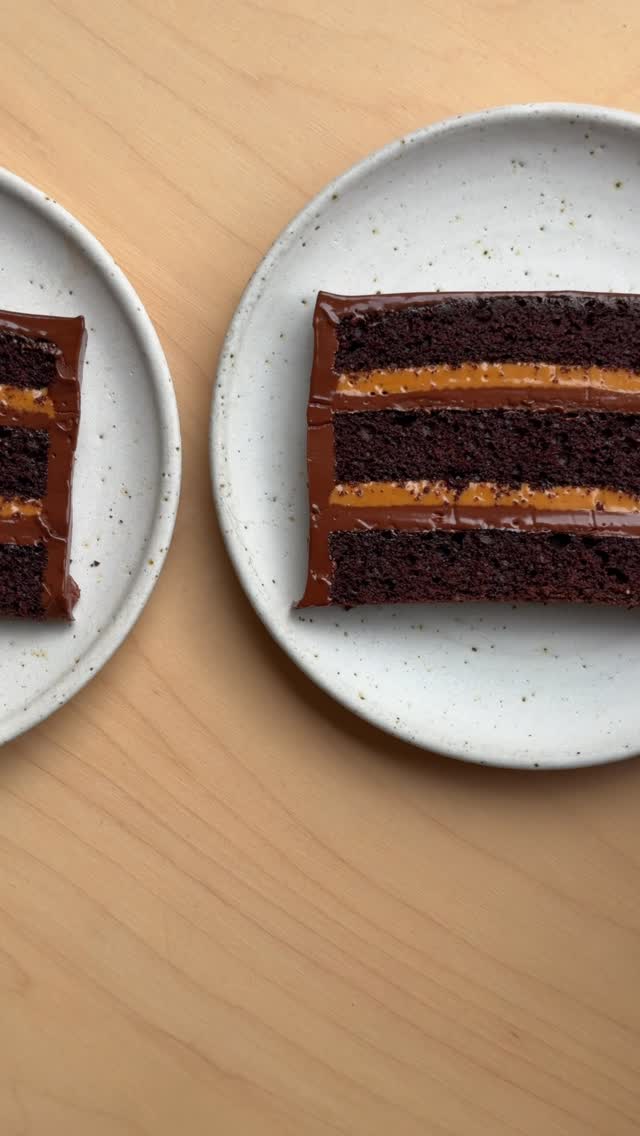 Caramel Chocolate Slab Cake Recipe From Covent Garden