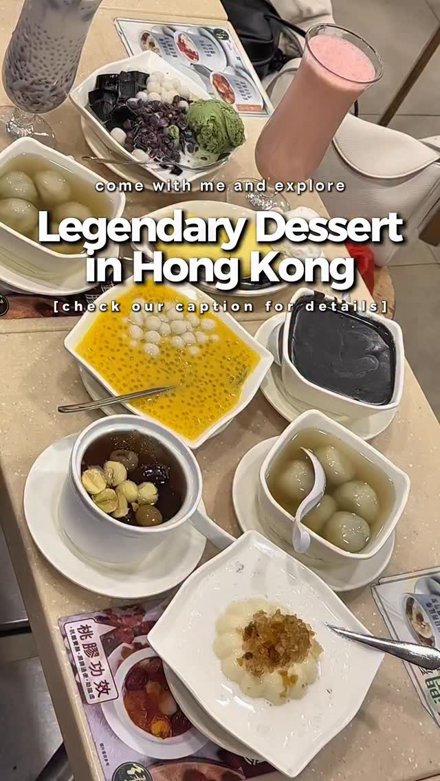 Traditional Hong Kong Desserts at Luk Lam