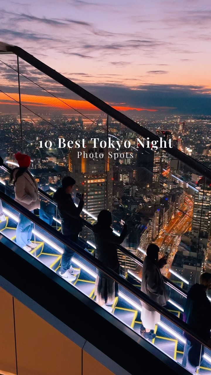 Iconic Tokyo Nighttime Landmarks