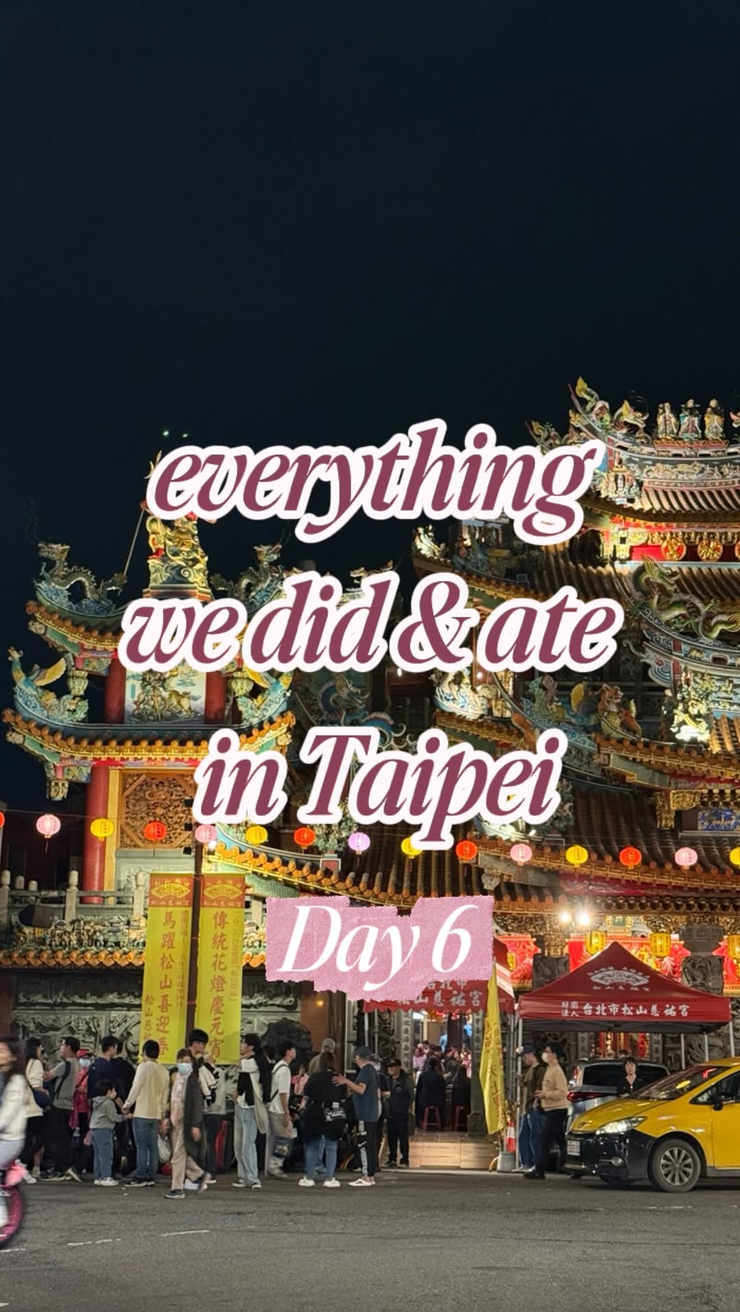 7 Places in Taipei City