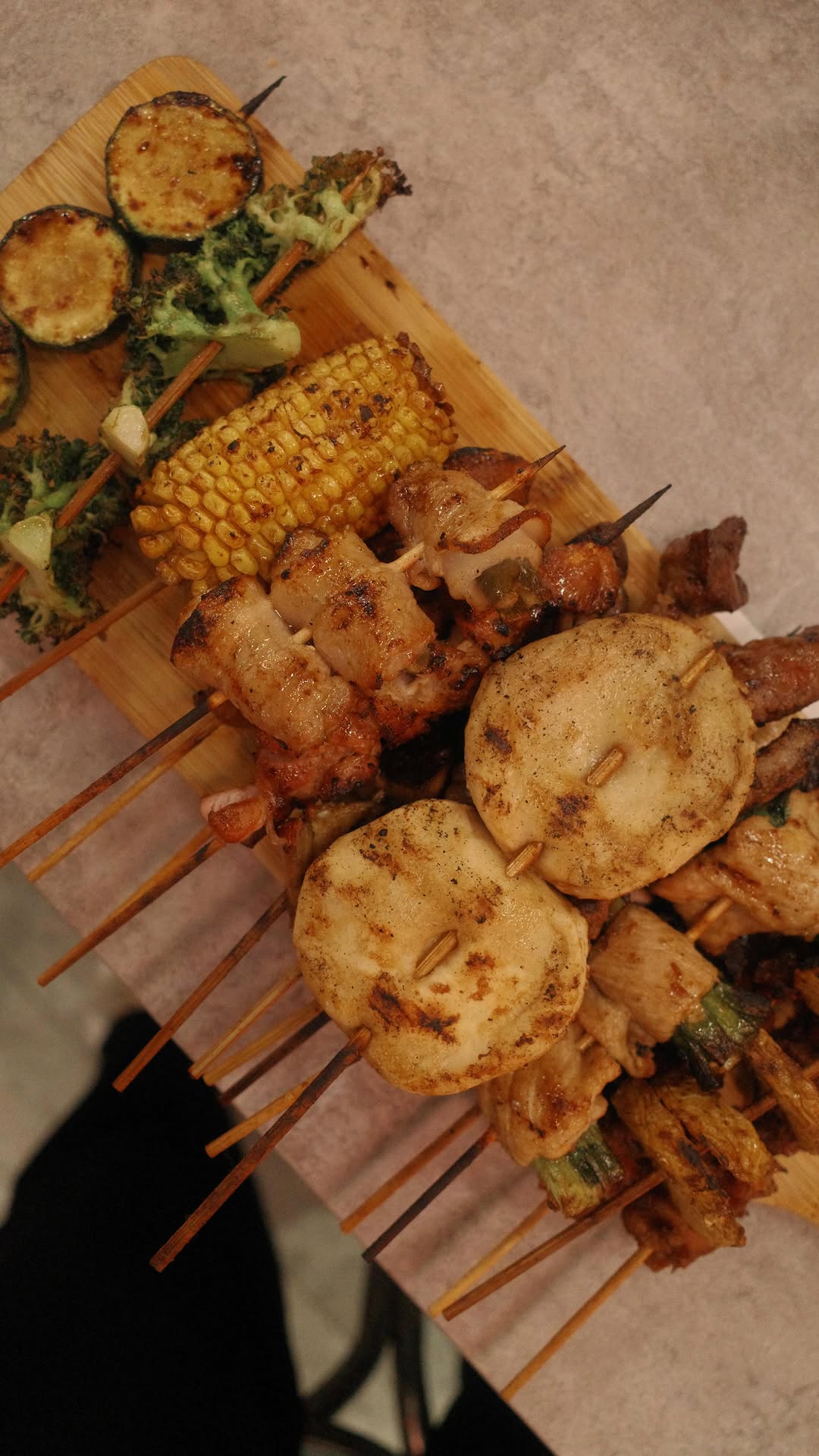 Taiwanese BBQ Skewers Await At Pin Du