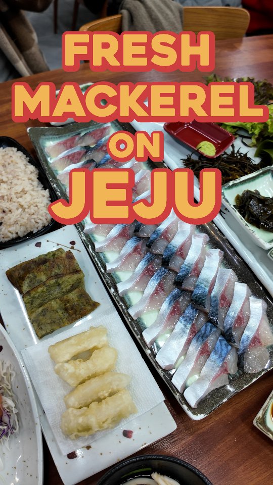 Jeju's Fresh Mackerel Hwe Destinations
