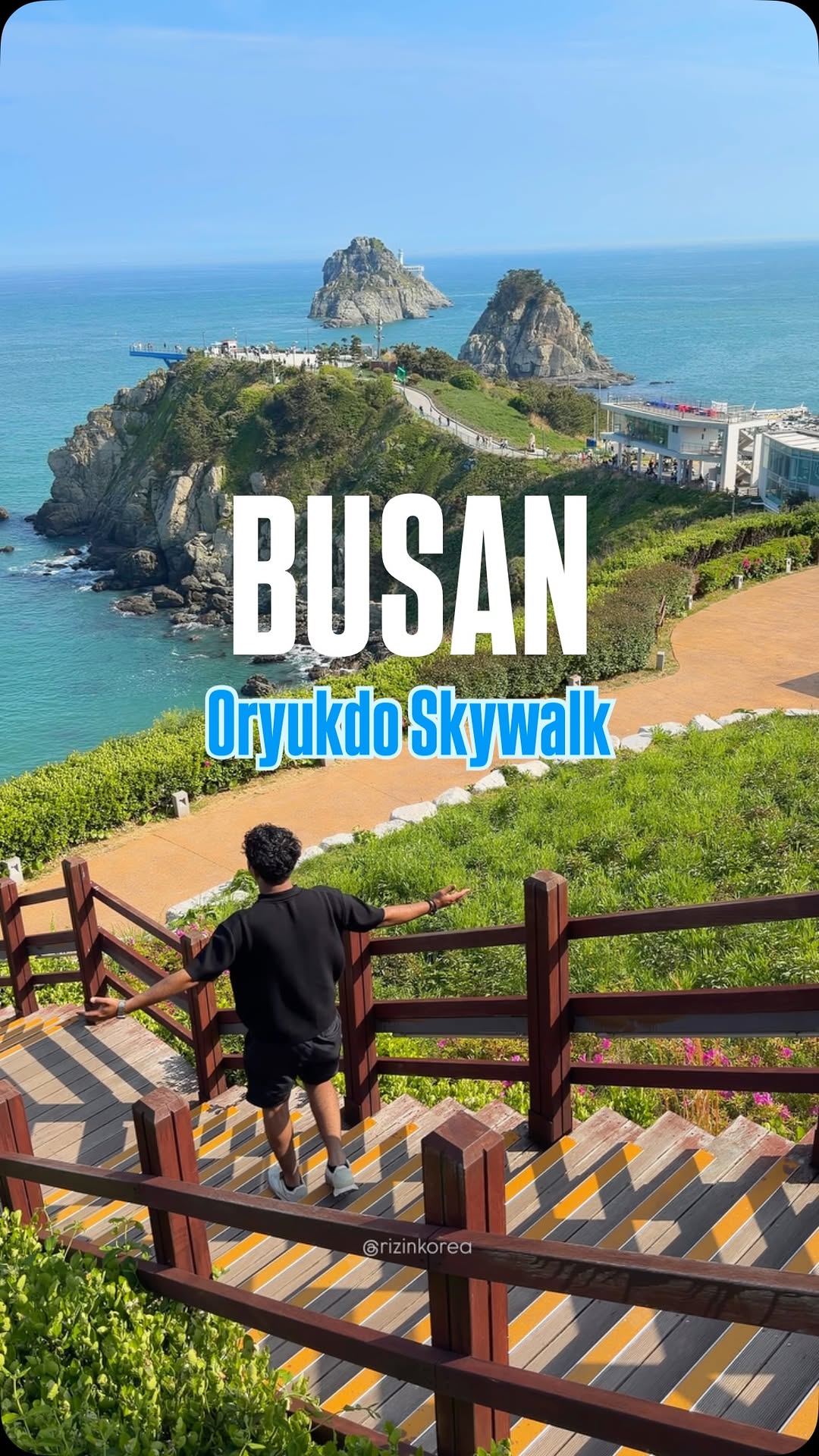 Oryukdo Skywalk Ocean Views