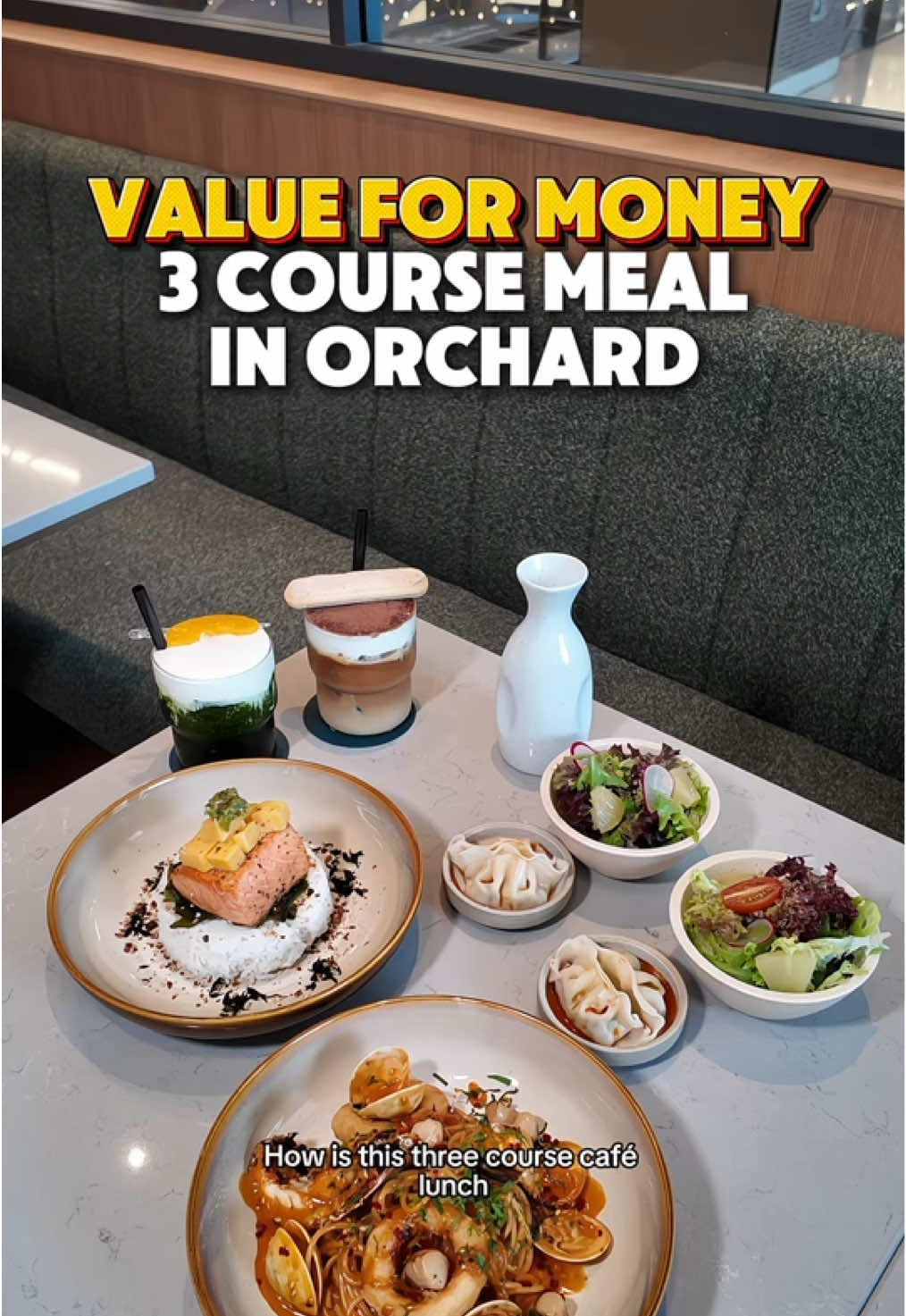 Orchard Cafe Offers Budget-Friendly 3-Course Lunch