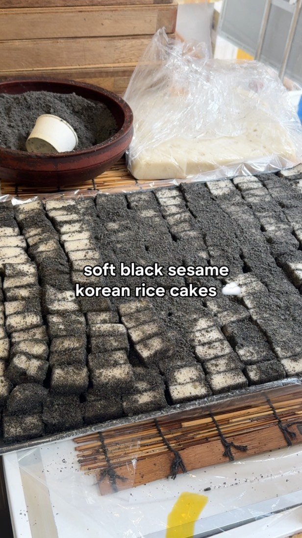Traditional Korean Rice Cake Shop