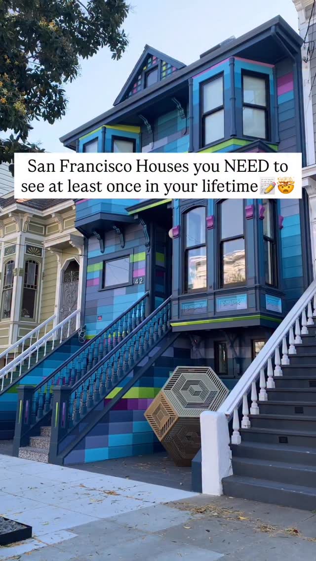 Iconic San Francisco Victorian Houses