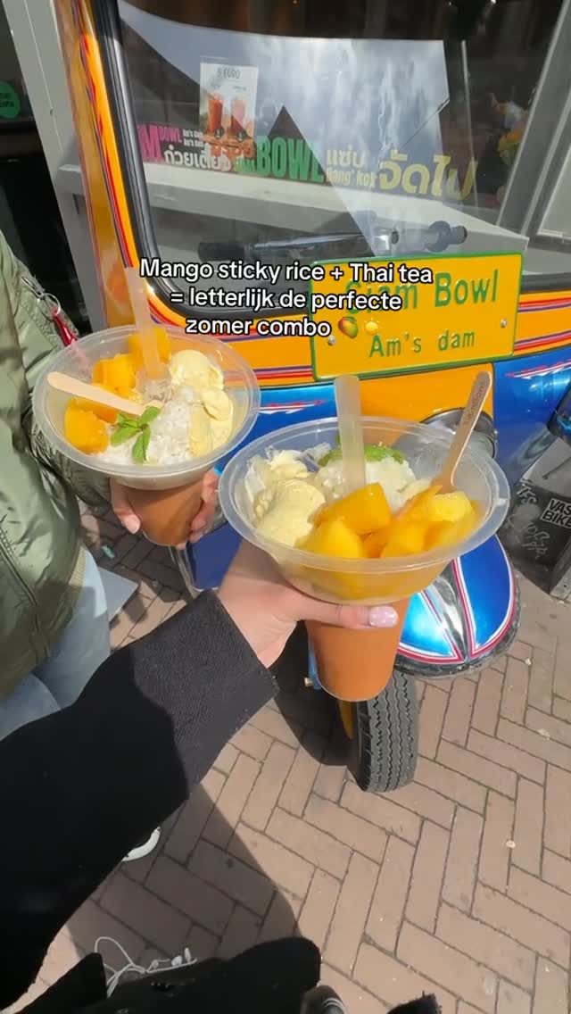 Siam Bowl Thai Noodles Offers Sweet Mango Sticky Rice