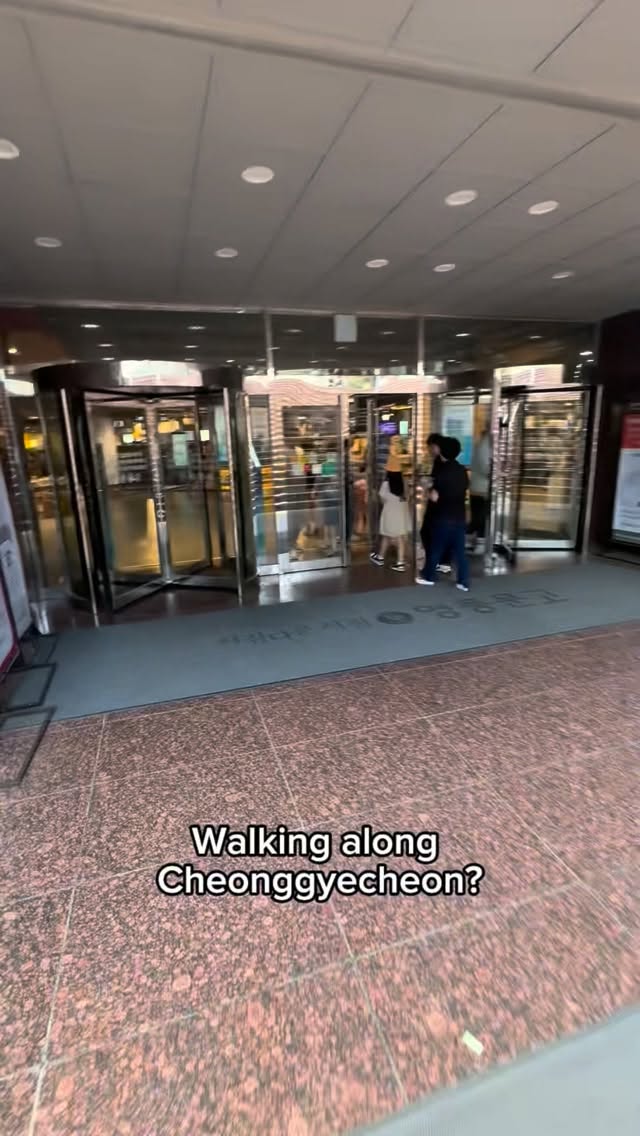 Bookstore and Pharmacies Connected to Jonggak Station