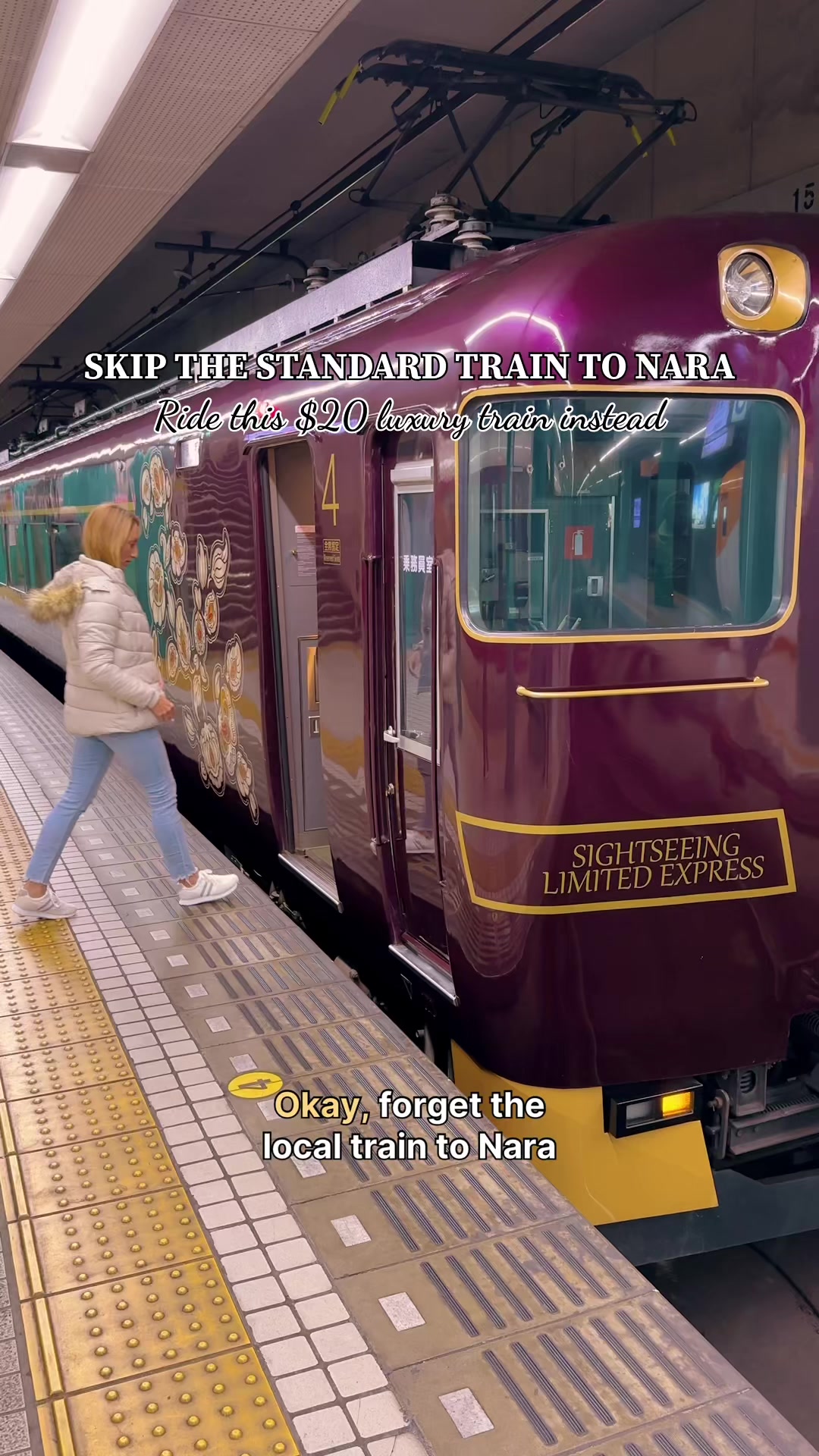 Explore Nara Park and Old Town via Scenic Train