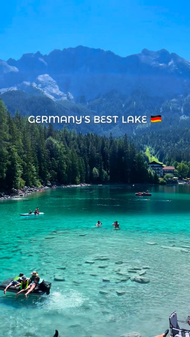Germany's Most Beautiful Lake And Mountain