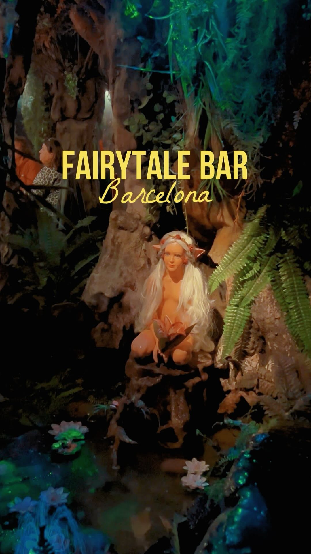 Barcelona's Wax Museum and Enchanted Forest Bar
