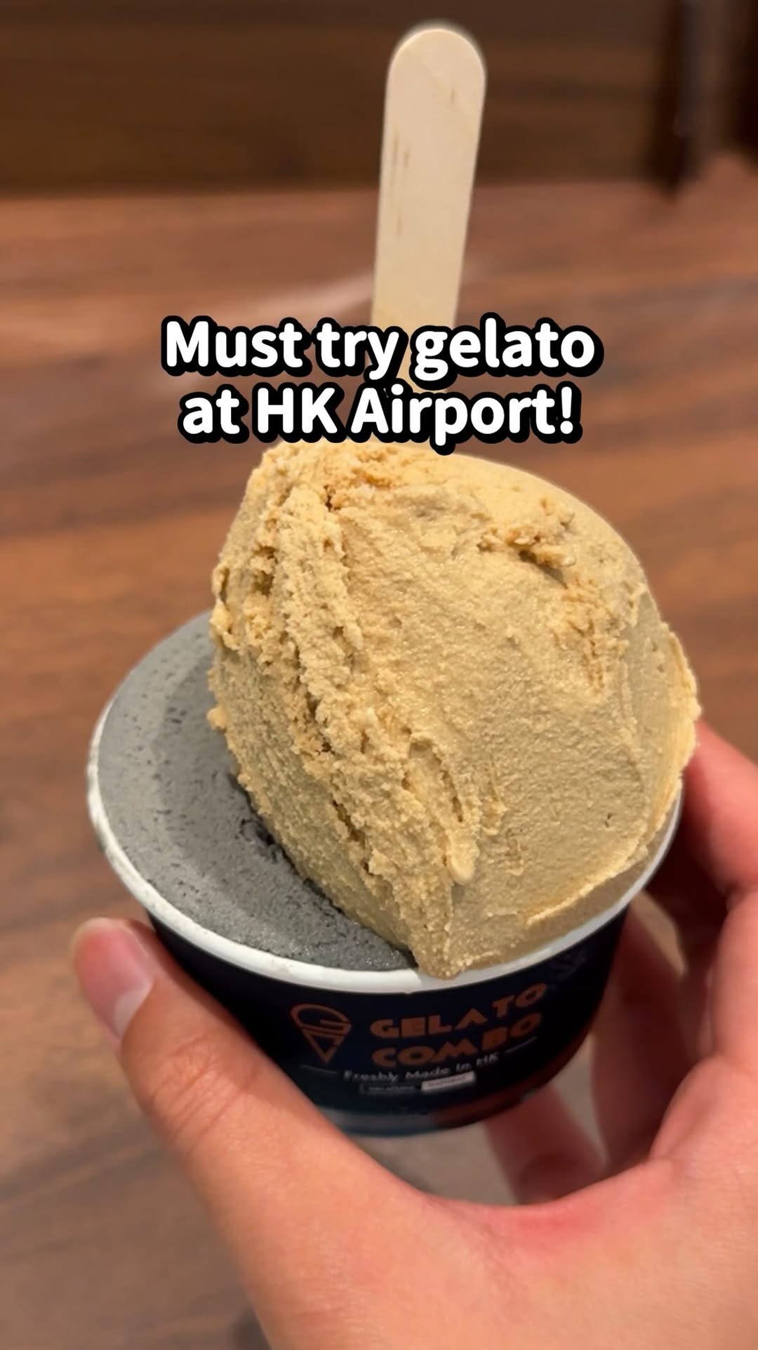 Hong Kong Airport's Standout Gelato Shop