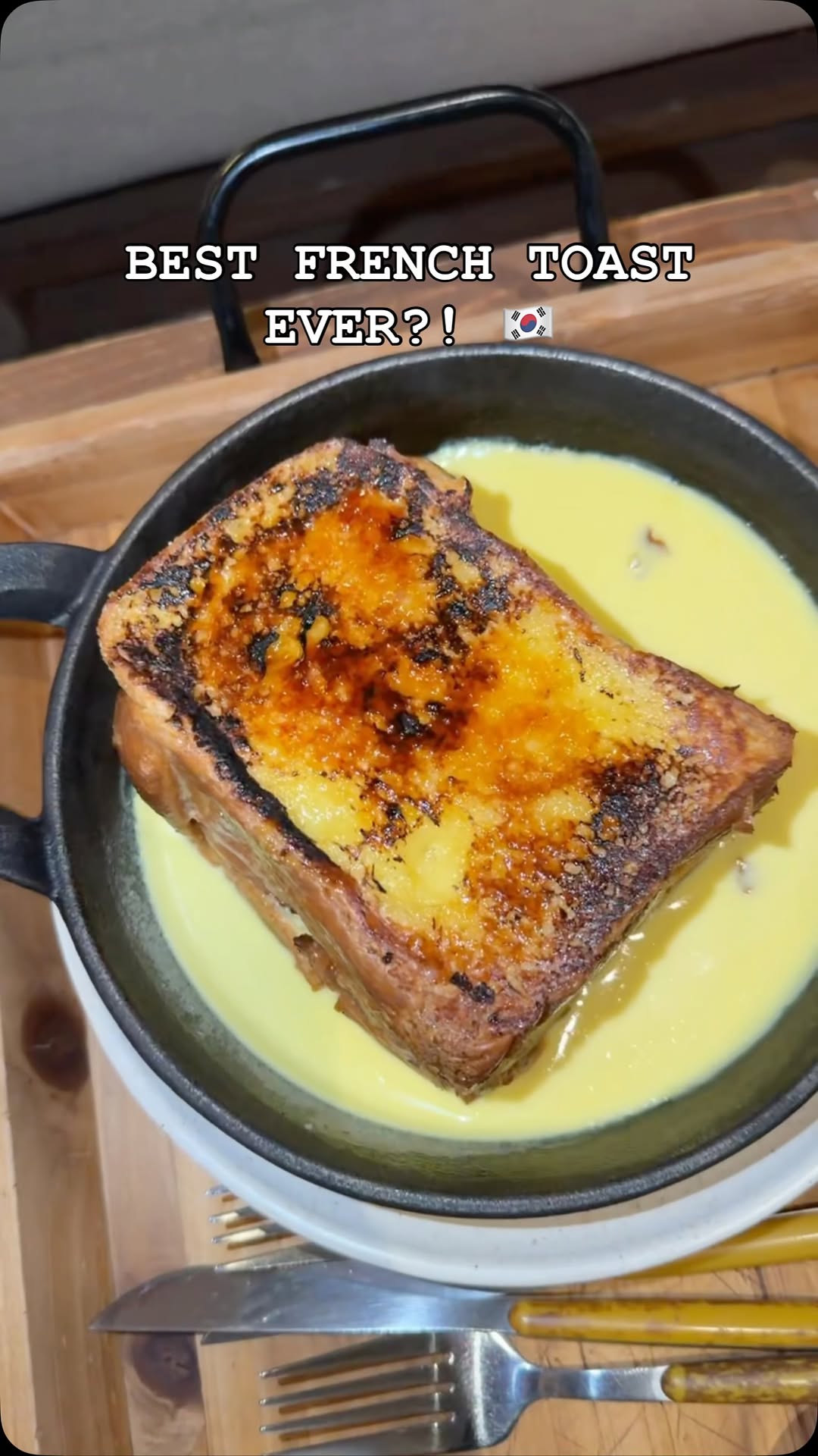Standard Bread Haeundae's Crème Brûlée French Toast