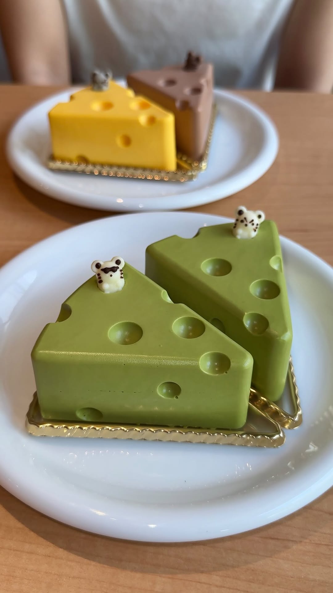 Cute Tom and Jerry Cheesecakes in Kyoto