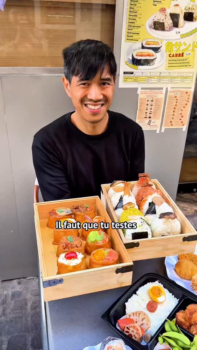 Paris Eateries Offer Japanese Onigiri and Bento
