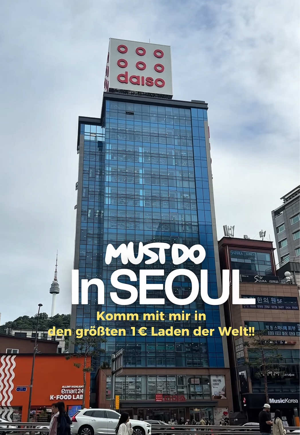 Massive Daiso Store in Seoul