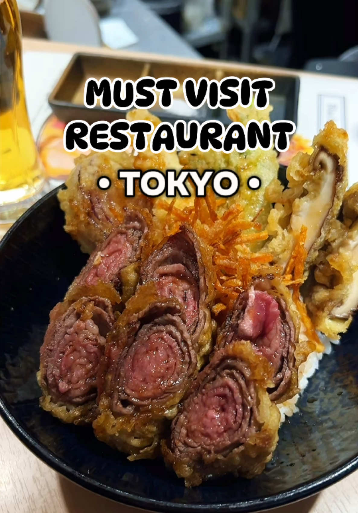 Tokyo's Rare Wagyu Tendon Spot