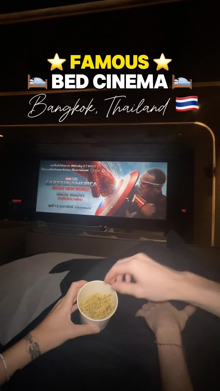 Cinema Bed Experience At SF World Cinema