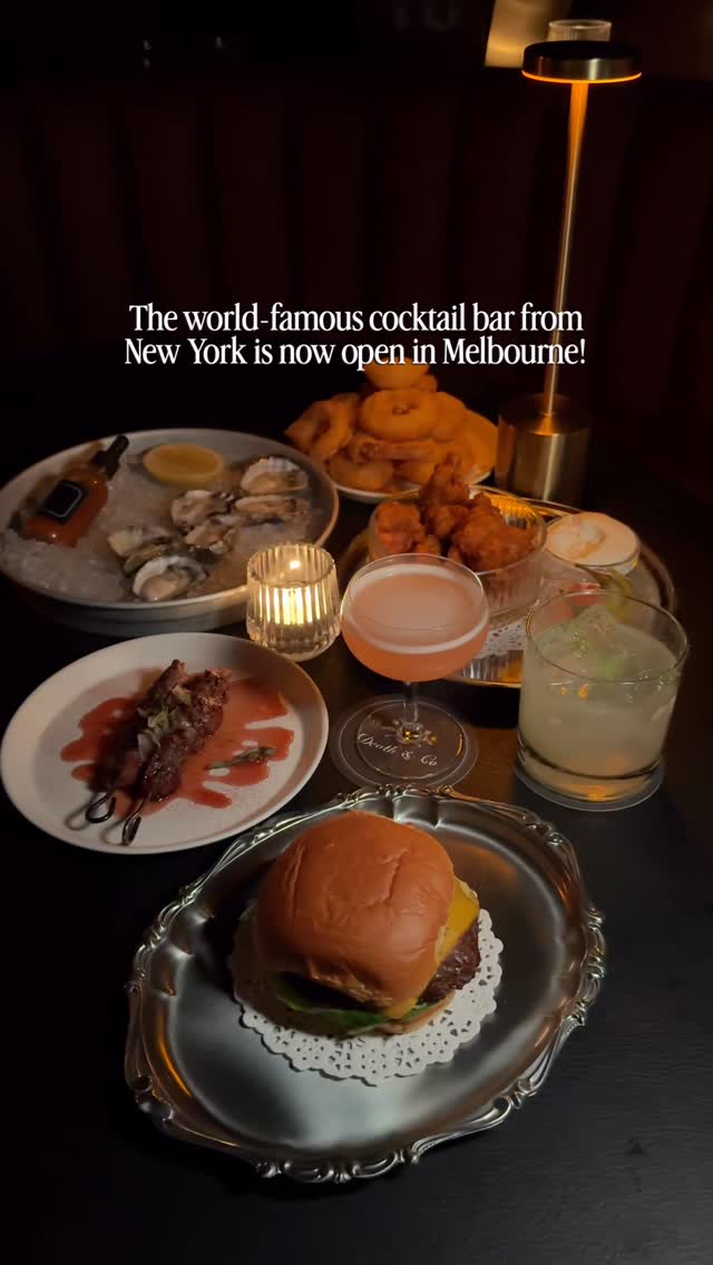Iconic New York Cocktail Bar Opens in Melbourne