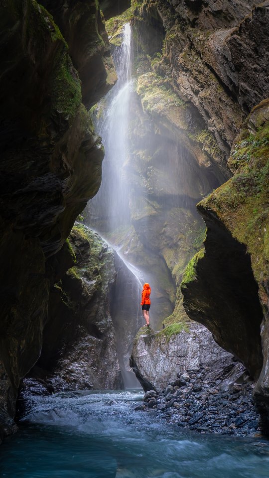 Kristina | New Zealand Travel, Hiking & Outdoors, Fantail Falls