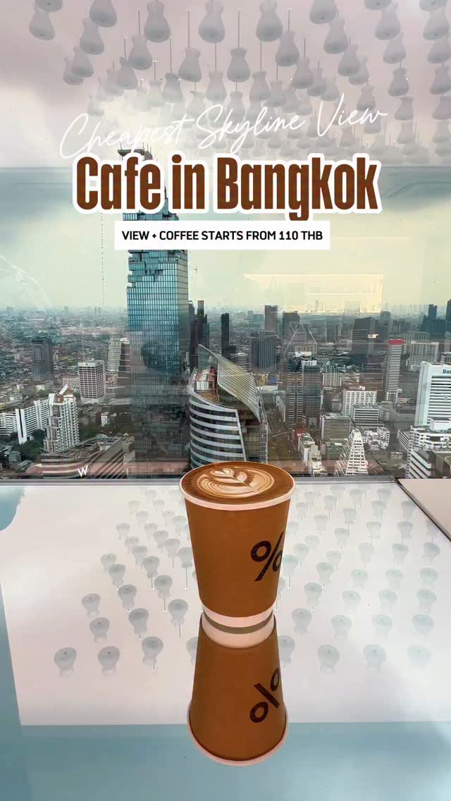 Bangkok Cafes With Towering Skyline Views