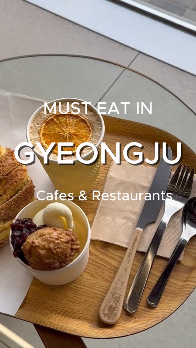 4 Restaurants in Gyeongju