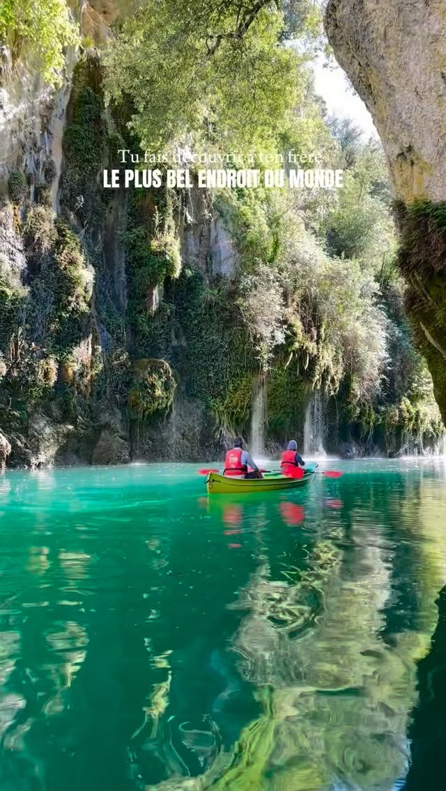 Canoe Trip Through Stunning French Canyon