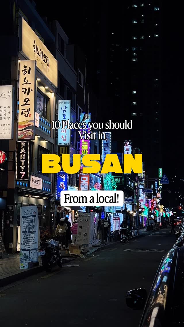 9 Places in Busan