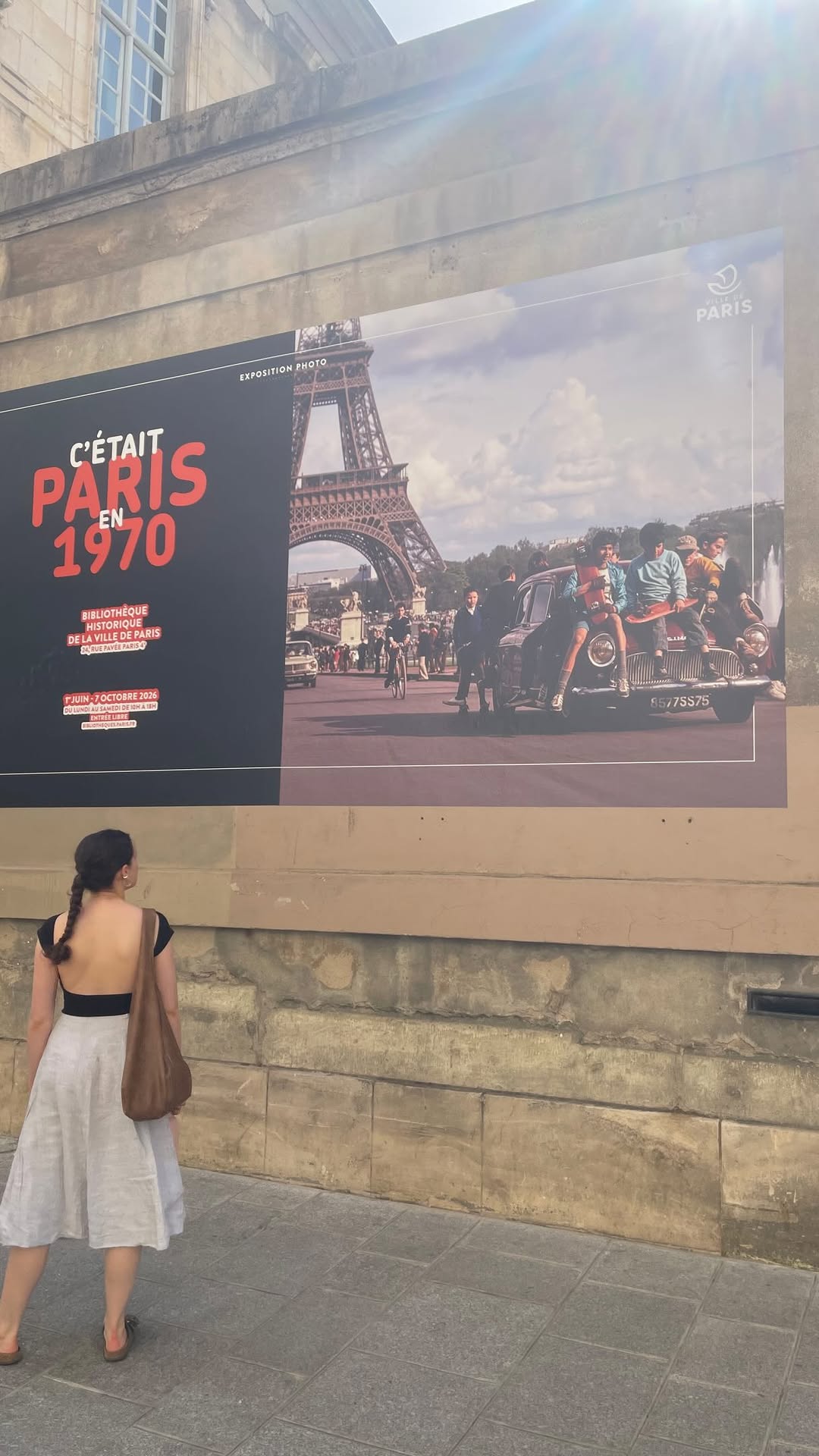 Paris In The 1970s Exhibition At Historical Library