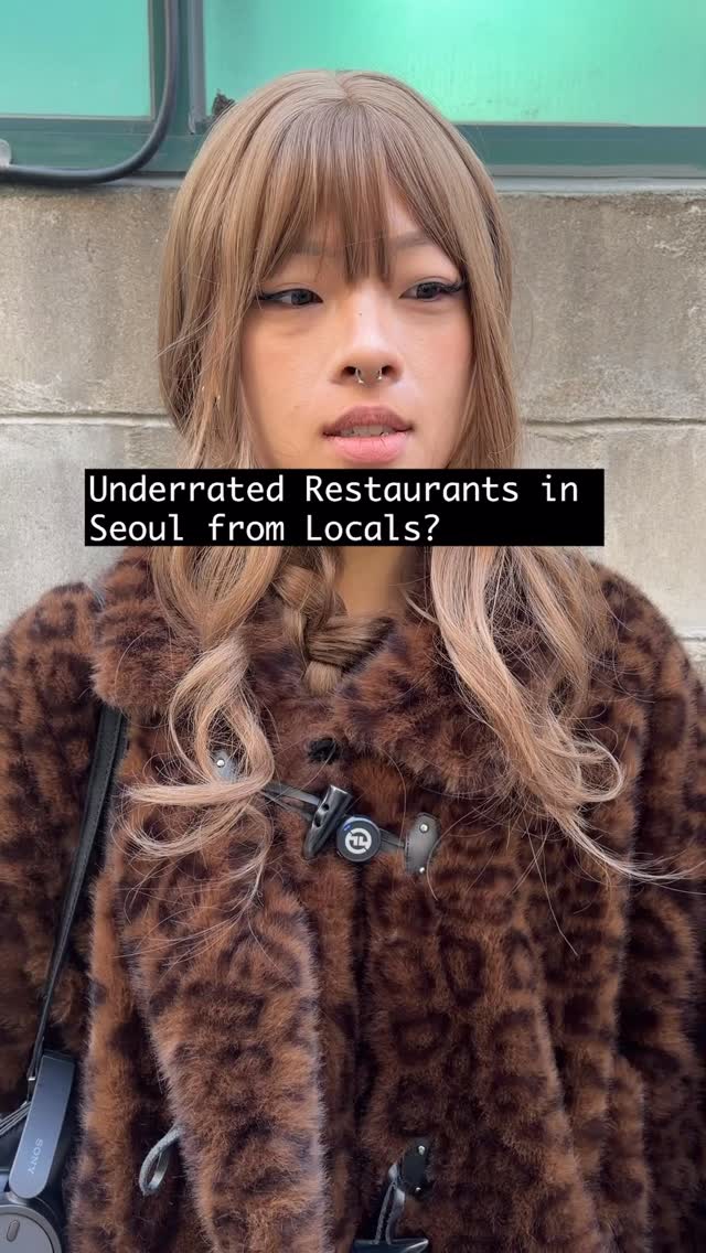 3 Restaurants in Seoul