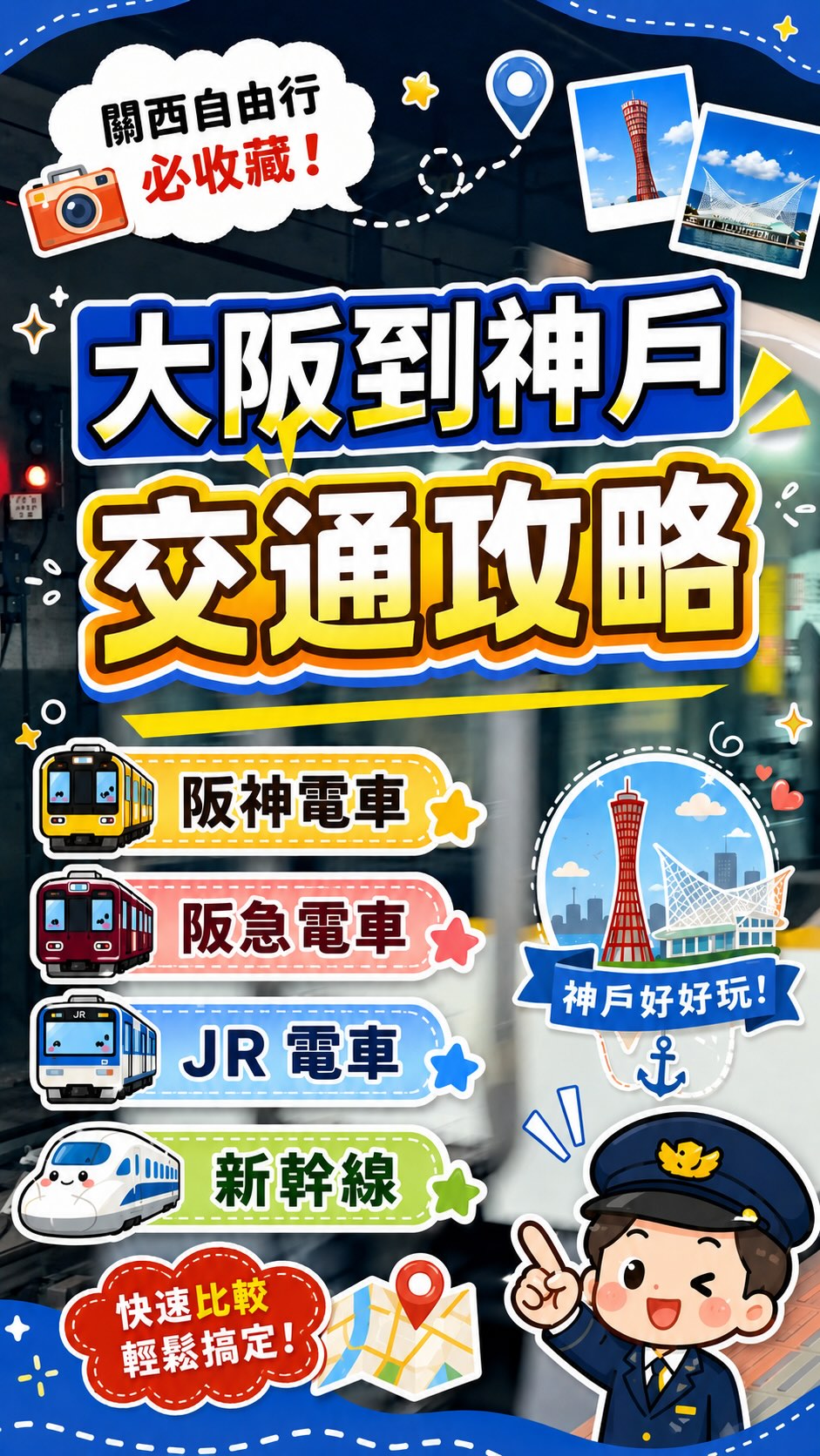 Osaka and Kobe Transport Hubs