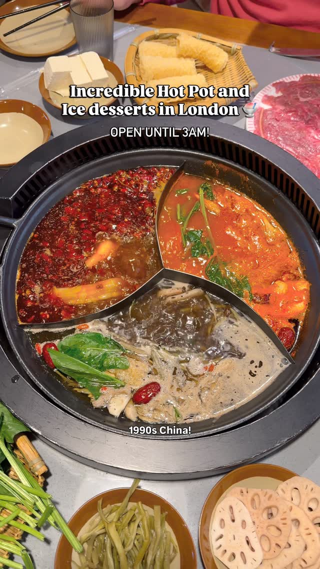 Leicester Square Hot Pot Restaurant Open Late