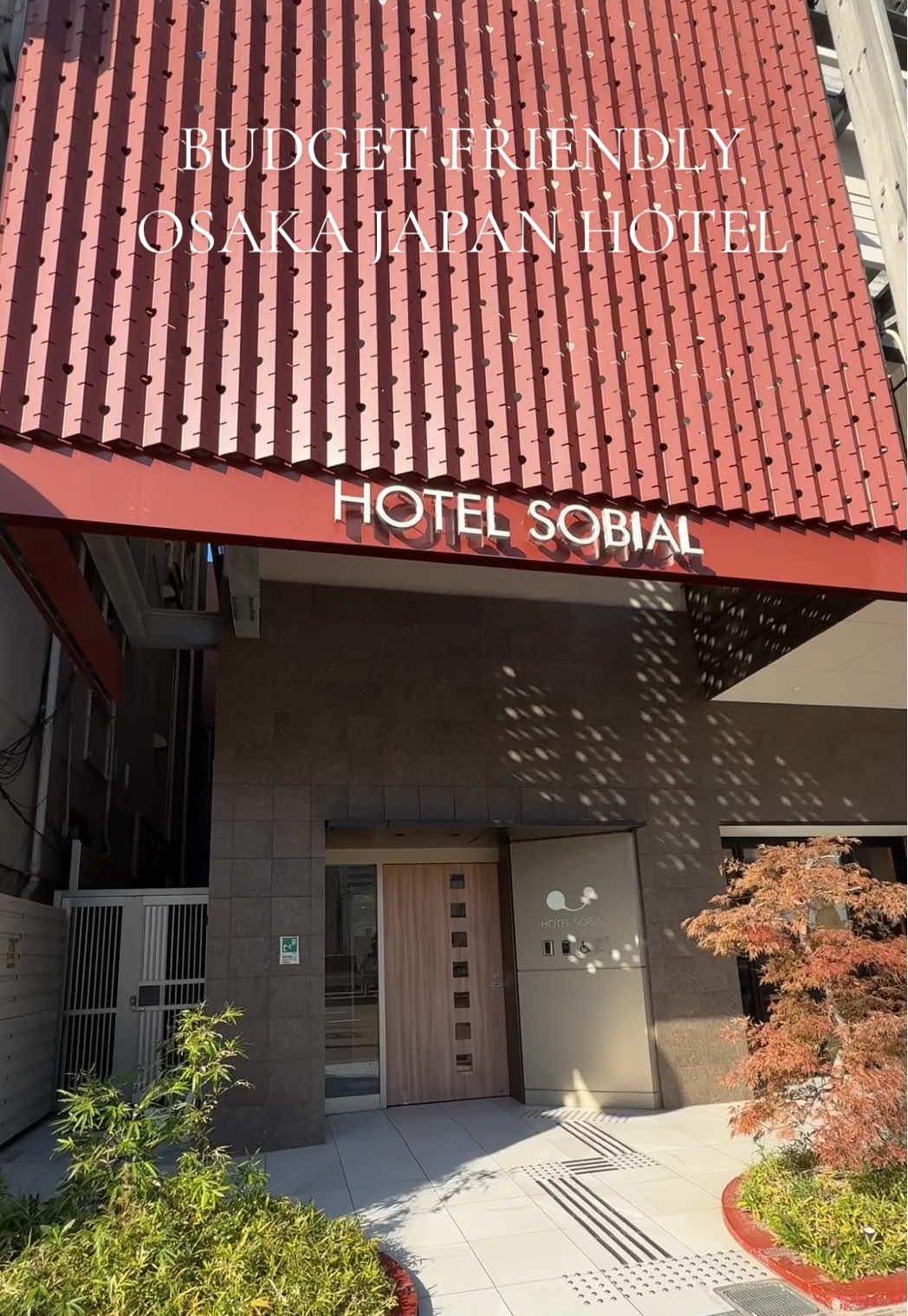 Namba Yasaka Shrine and Hotel Sobial