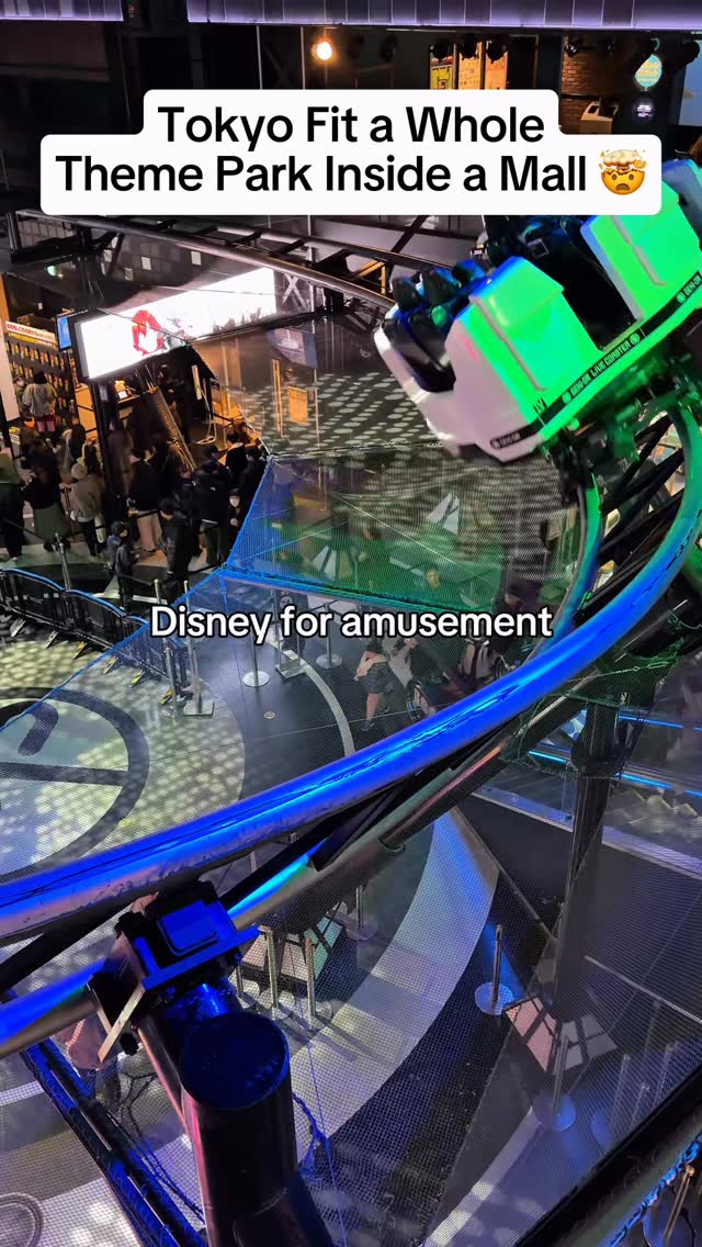 Tokyo Indoor Theme Parks For Rainy Days