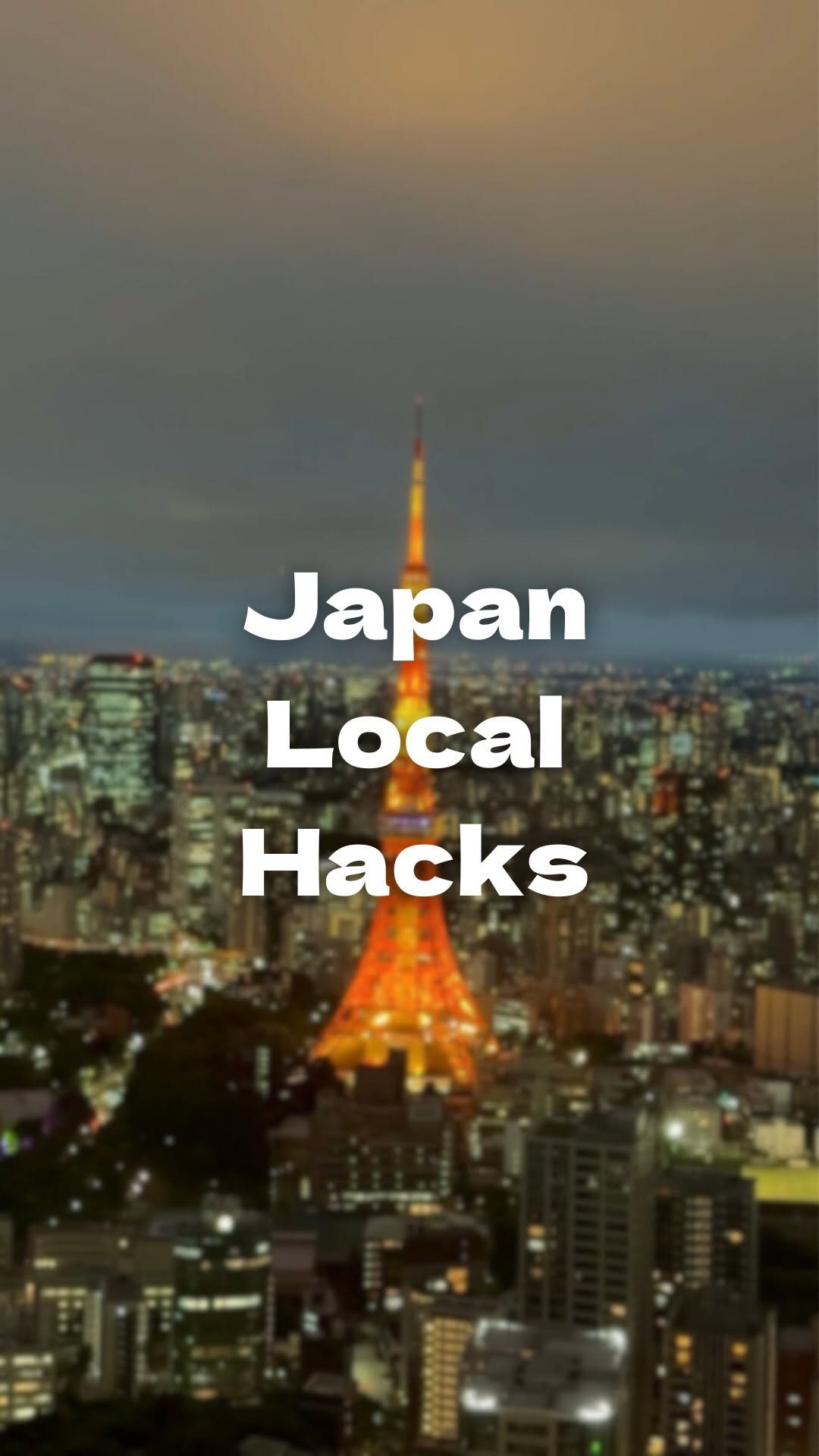 Free Tokyo Guidebook Featuring Unique Local Spots