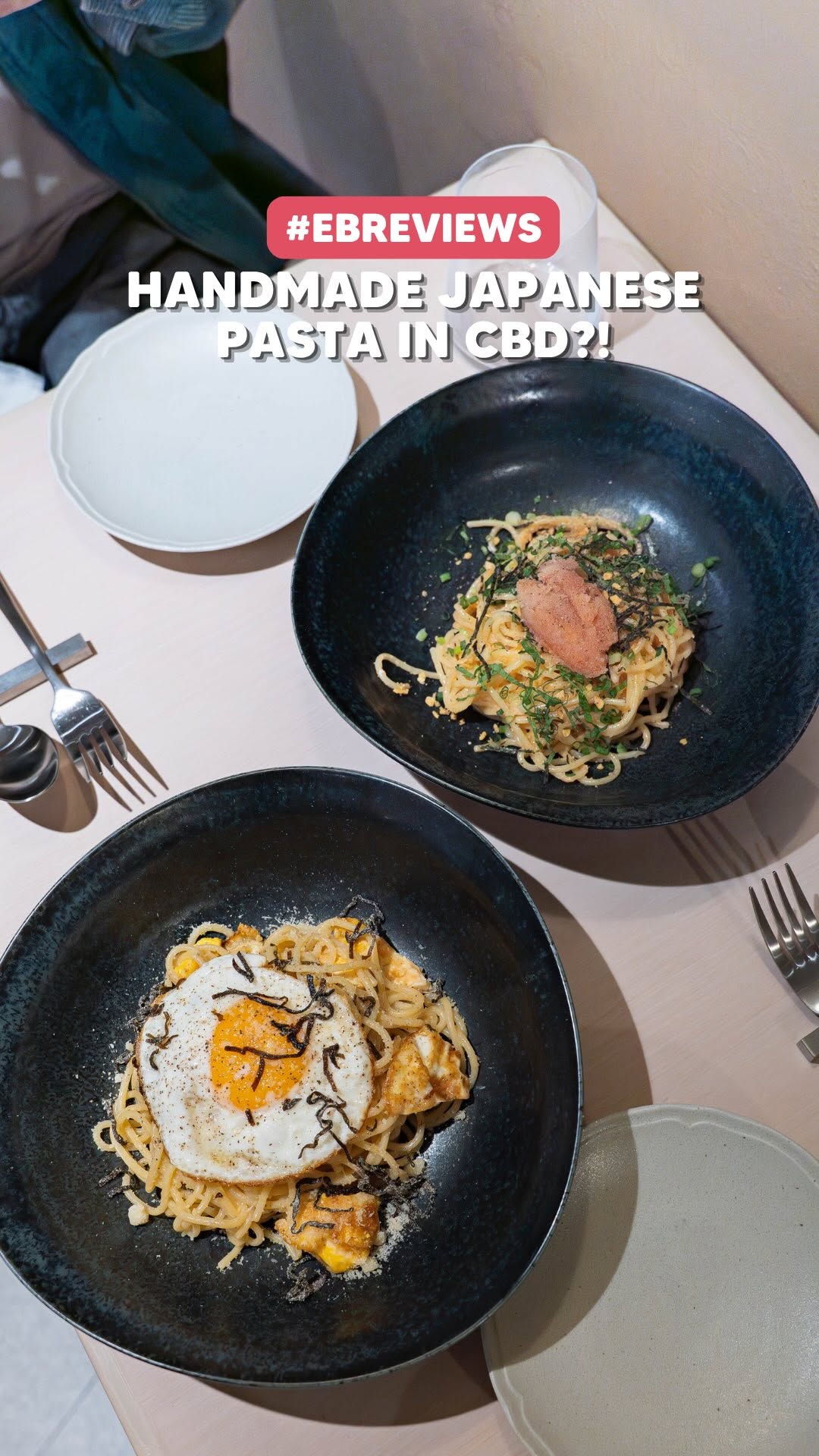 Japanese Chef's Pasta Bar Opens in Singapore