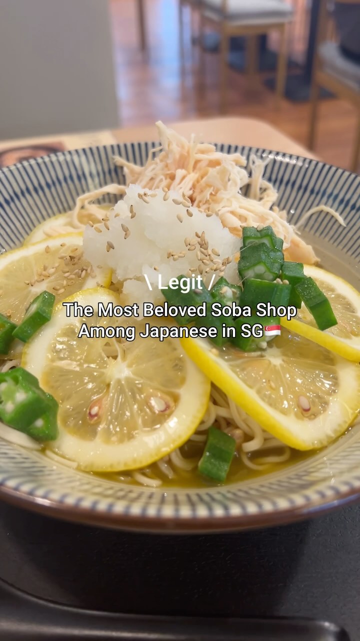 Authentic Soba at Raffles Place and Tanjong Pagar