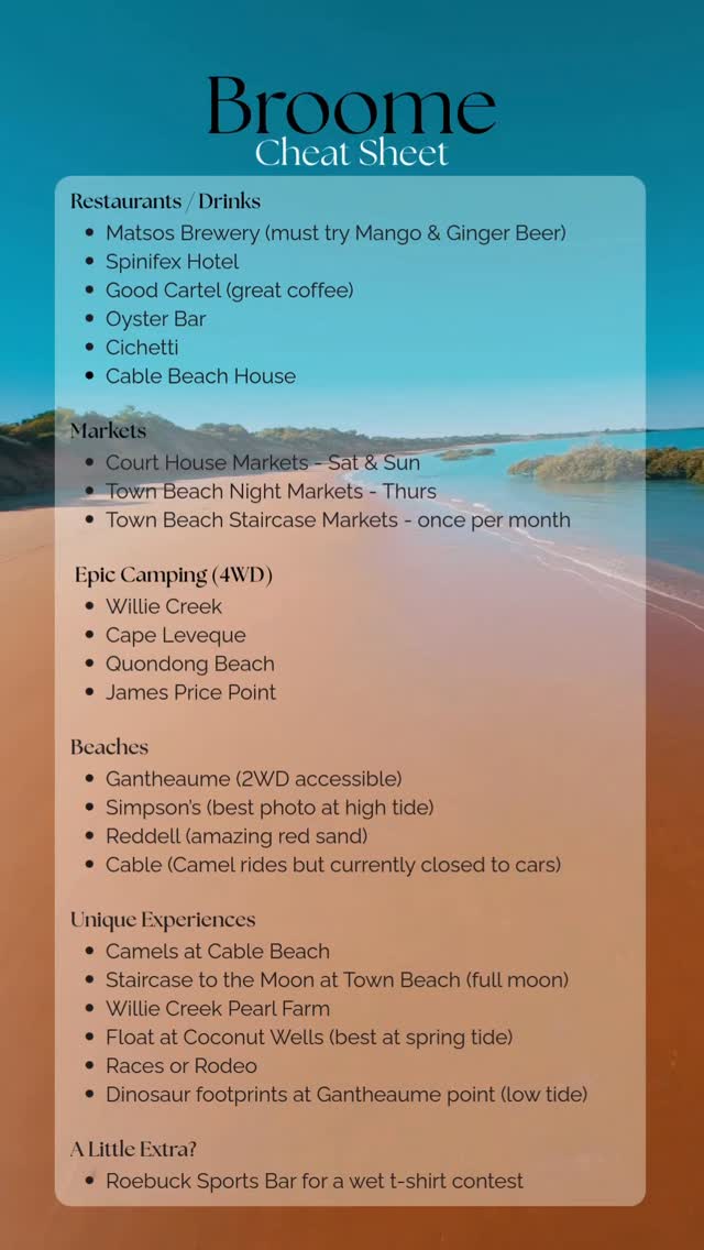 16 Attractions in Western Australia