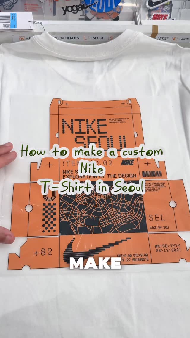 Seoul Souvenir Shopping At Nike Hongdae