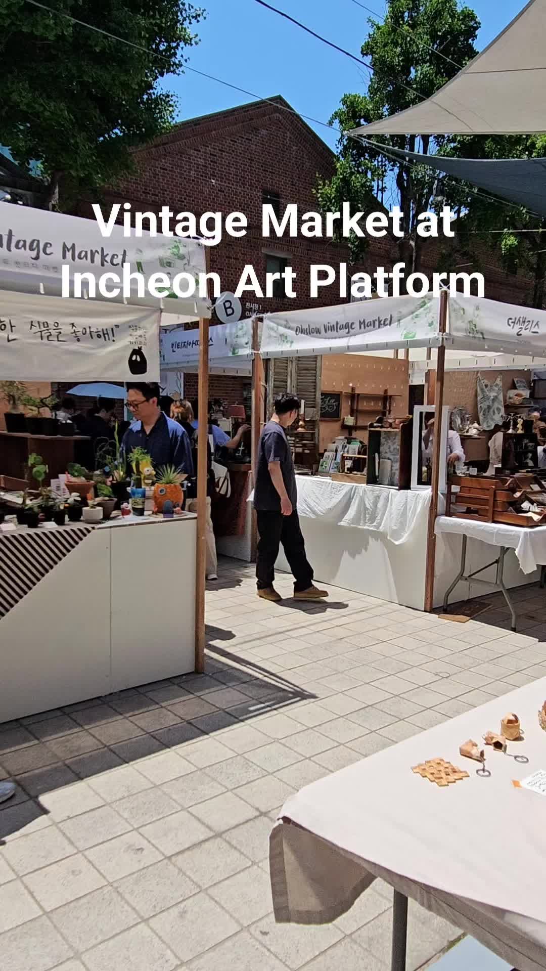 Incheon Art Platform's Vintage Market Offers Unique Finds