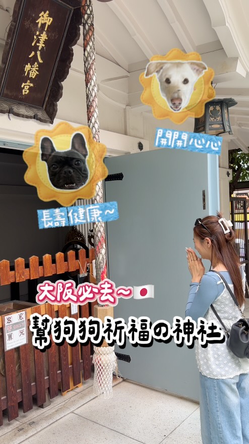 Osaka Shrines Near Shinsaibashisuji For Pet Blessings