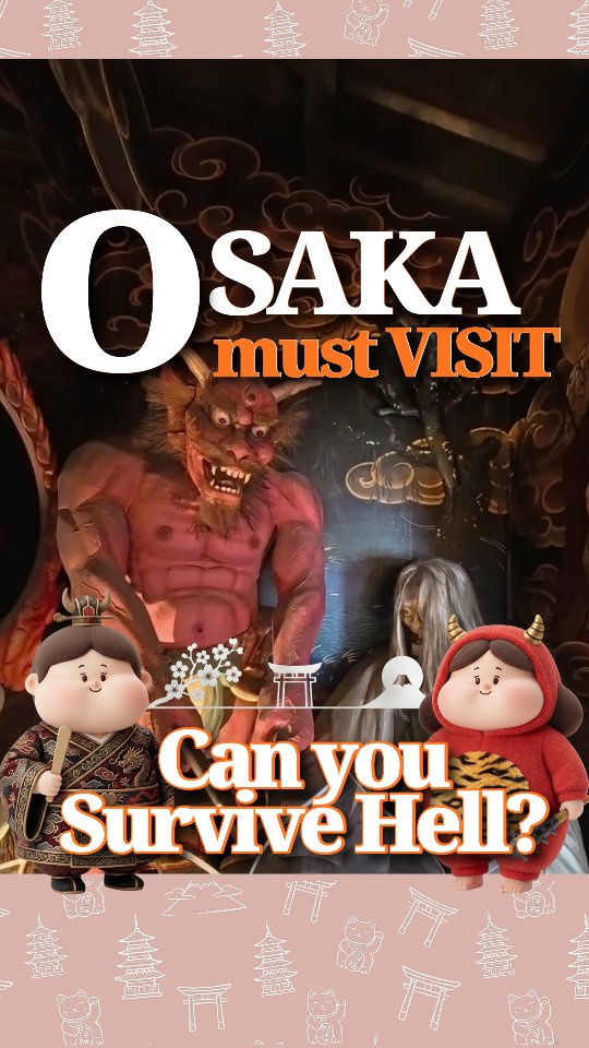 Osaka Temple Offers Spooky Hell and Paradise Journey