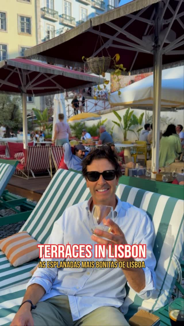 Shaded Terraces For Hot Days In Lisbon
