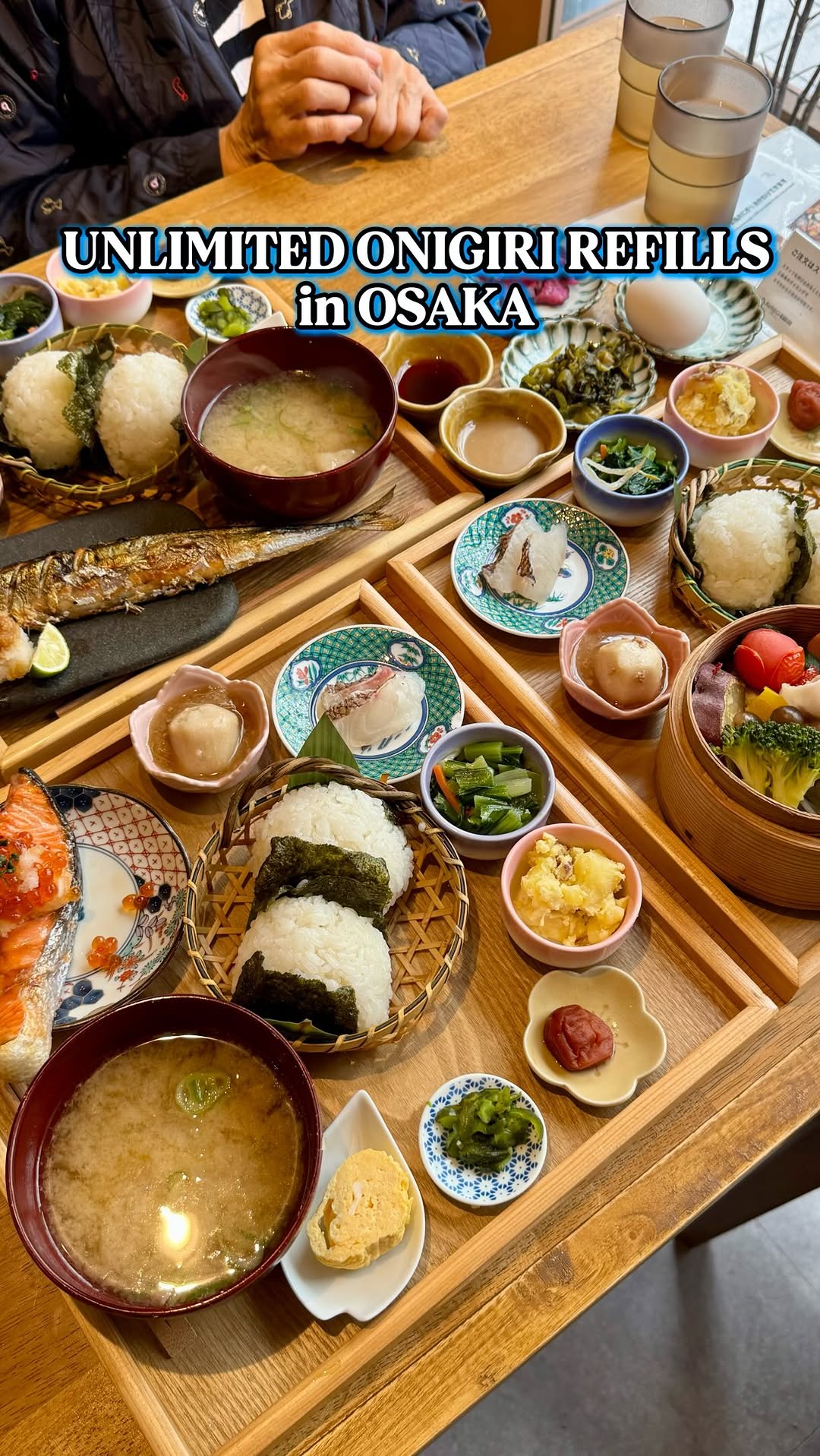 Osaka Restaurants Offer Unlimited Onigiri Refills