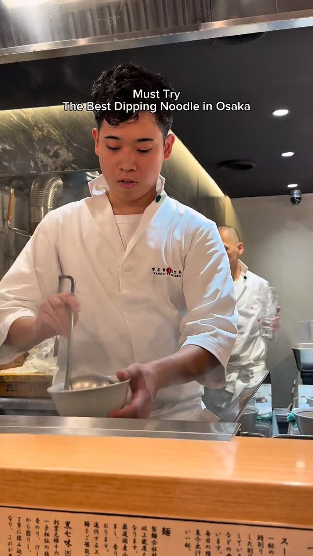 Legendary Dipping Noodles in Osaka