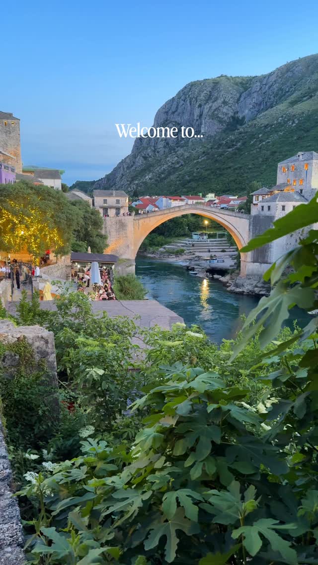 Mostar Old Town: A Bosnian Gem